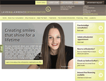 Tablet Screenshot of lavrinortho.com.au